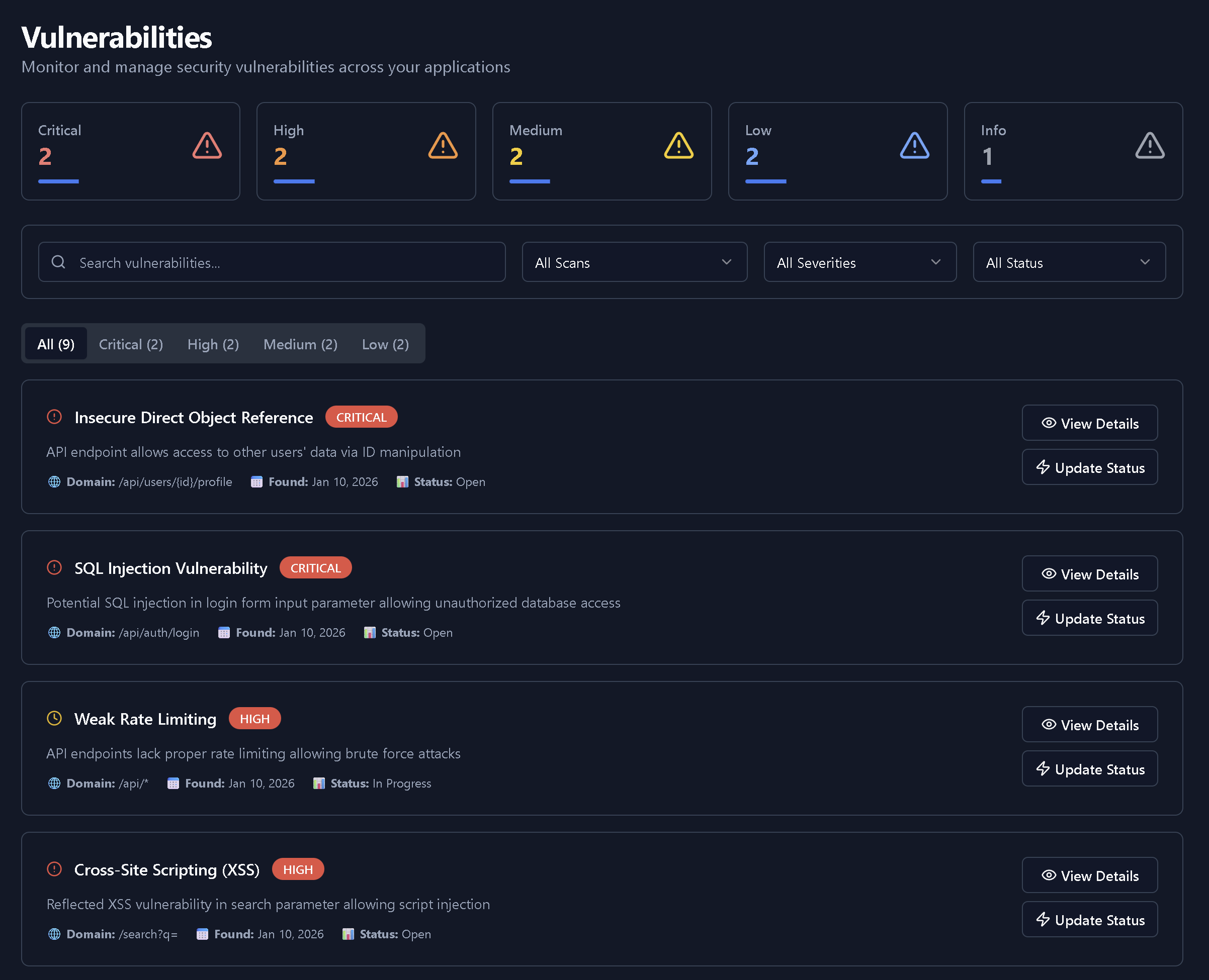 Vulnerability Management